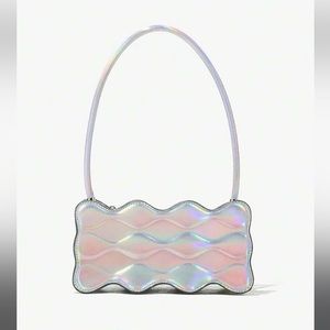 Iridescent Wavy Handbag